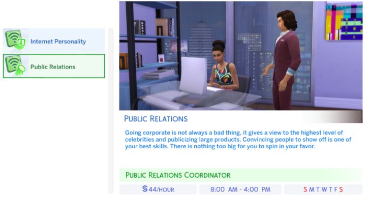 Sims 3 best job
